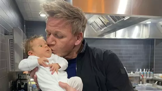 Gordon Ramsay's Child Has Had His First Haircut And He's Not Happy