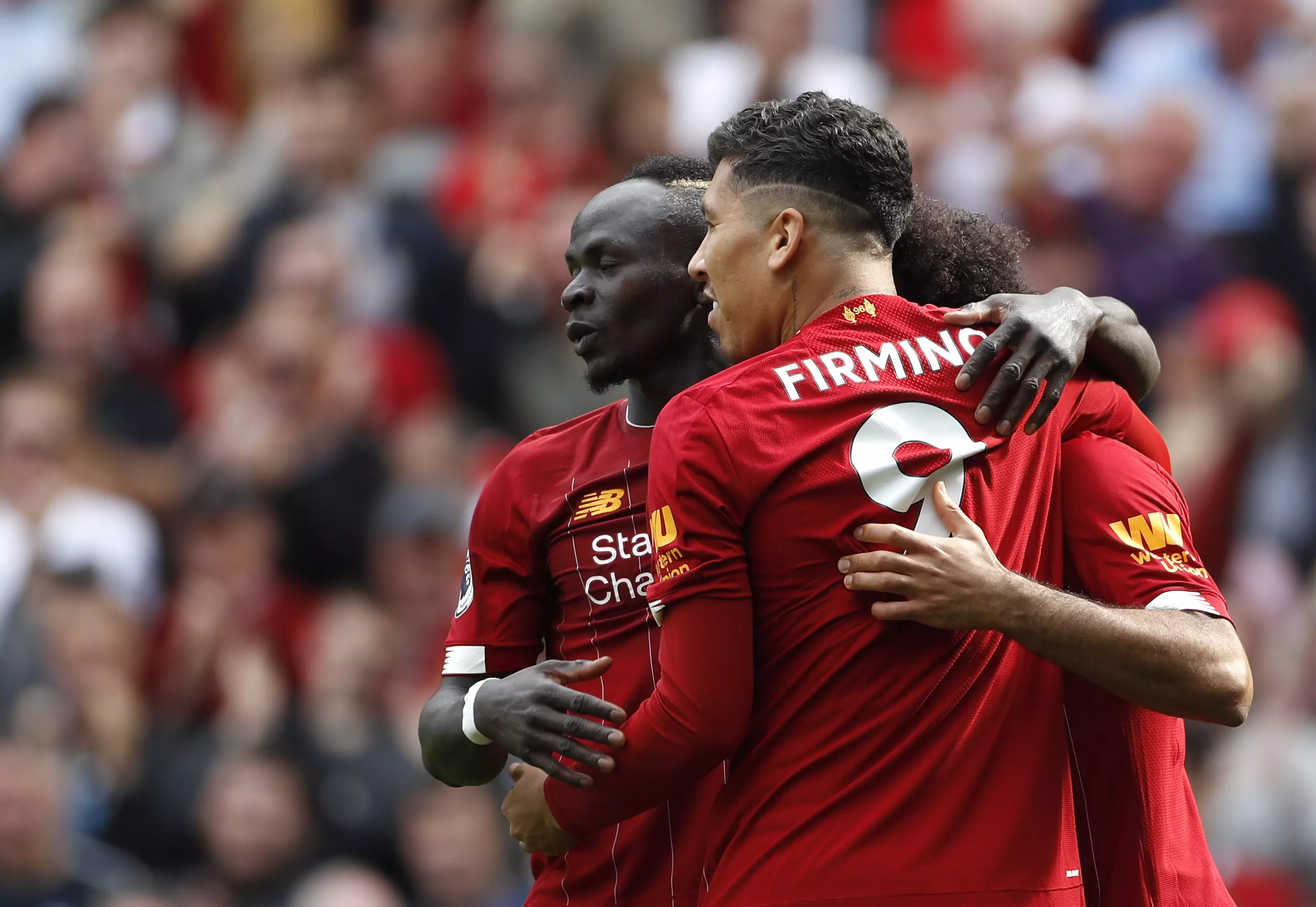 Sadio Mane, Mo Salah and Roberto Firmino have formed a deadly trio up front for Liverpool