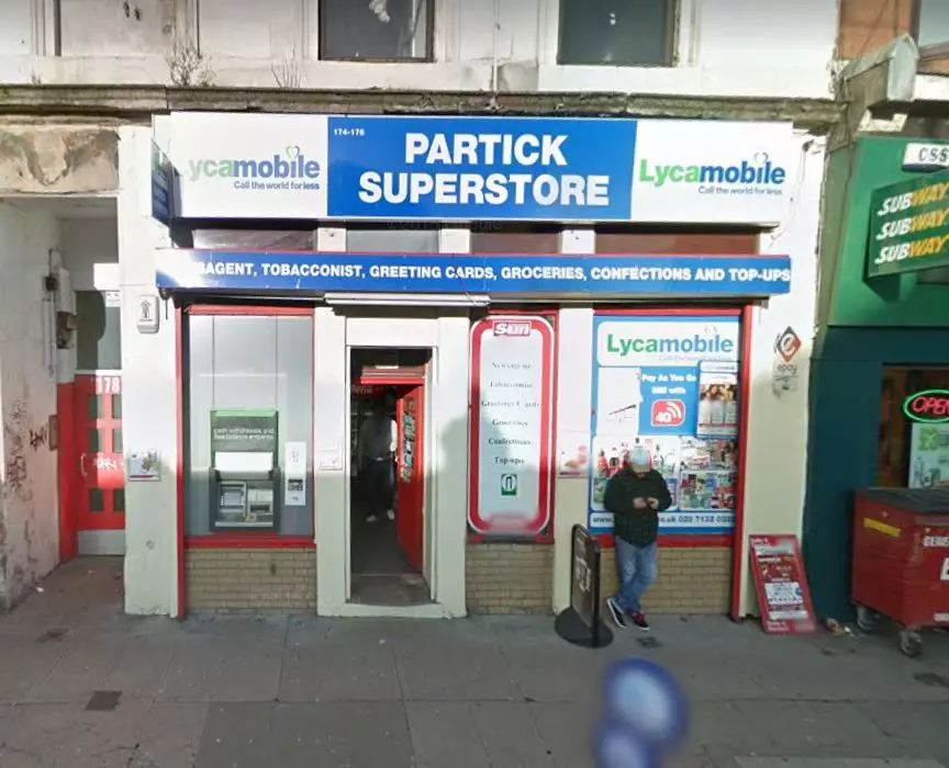 The Partick Superstore is selling masks for £1.