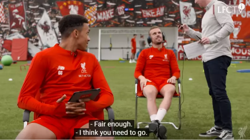 When Jordan Henderson Informed Liverpool Cameraman That His Wife Had Gone Into Labour