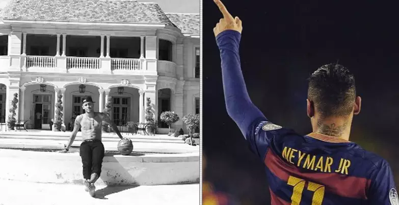 Take A Look Inside Neymar's £7,000-A-Night Beverly Hills Mansion 