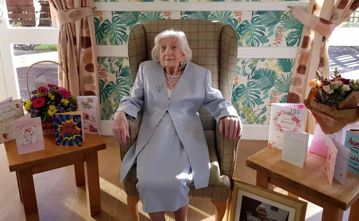 Mary has just turned 106 (