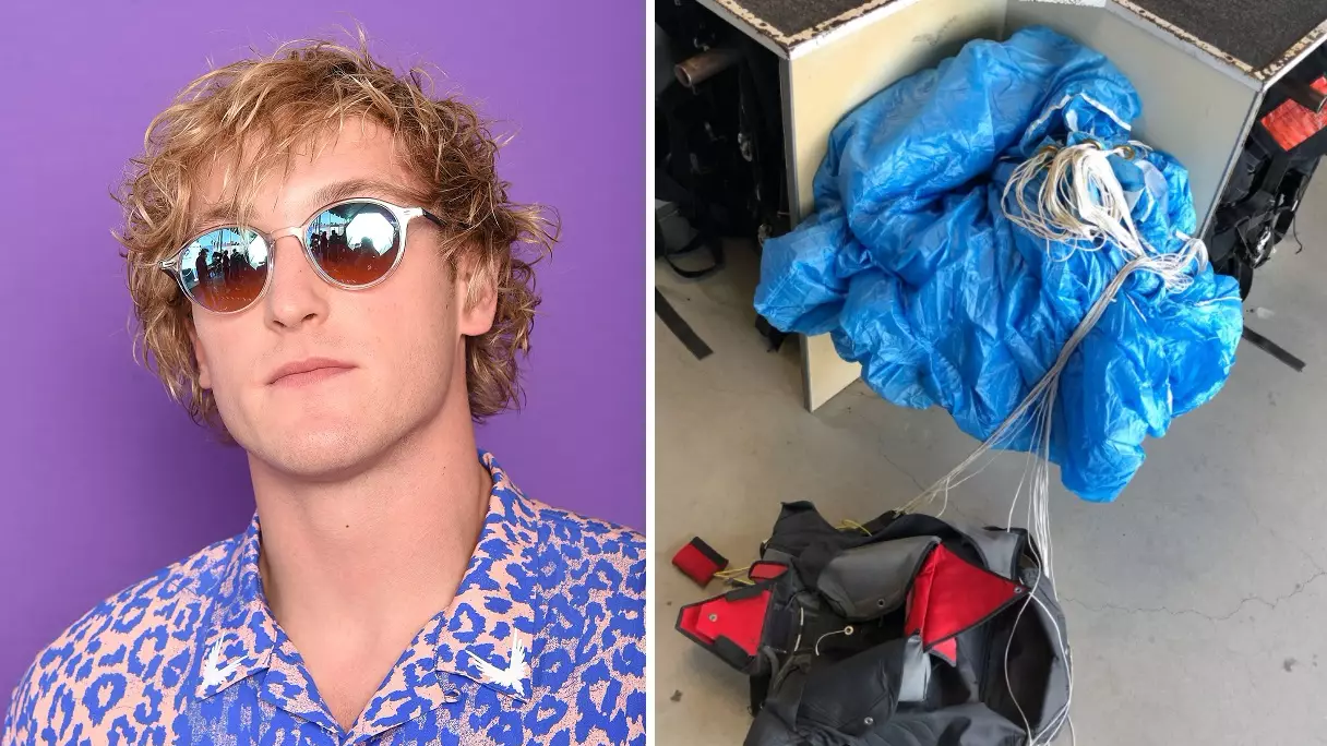 Logan Paul Has Close Shave With Death After Main Parachute Didn’t Open While Skydiving 