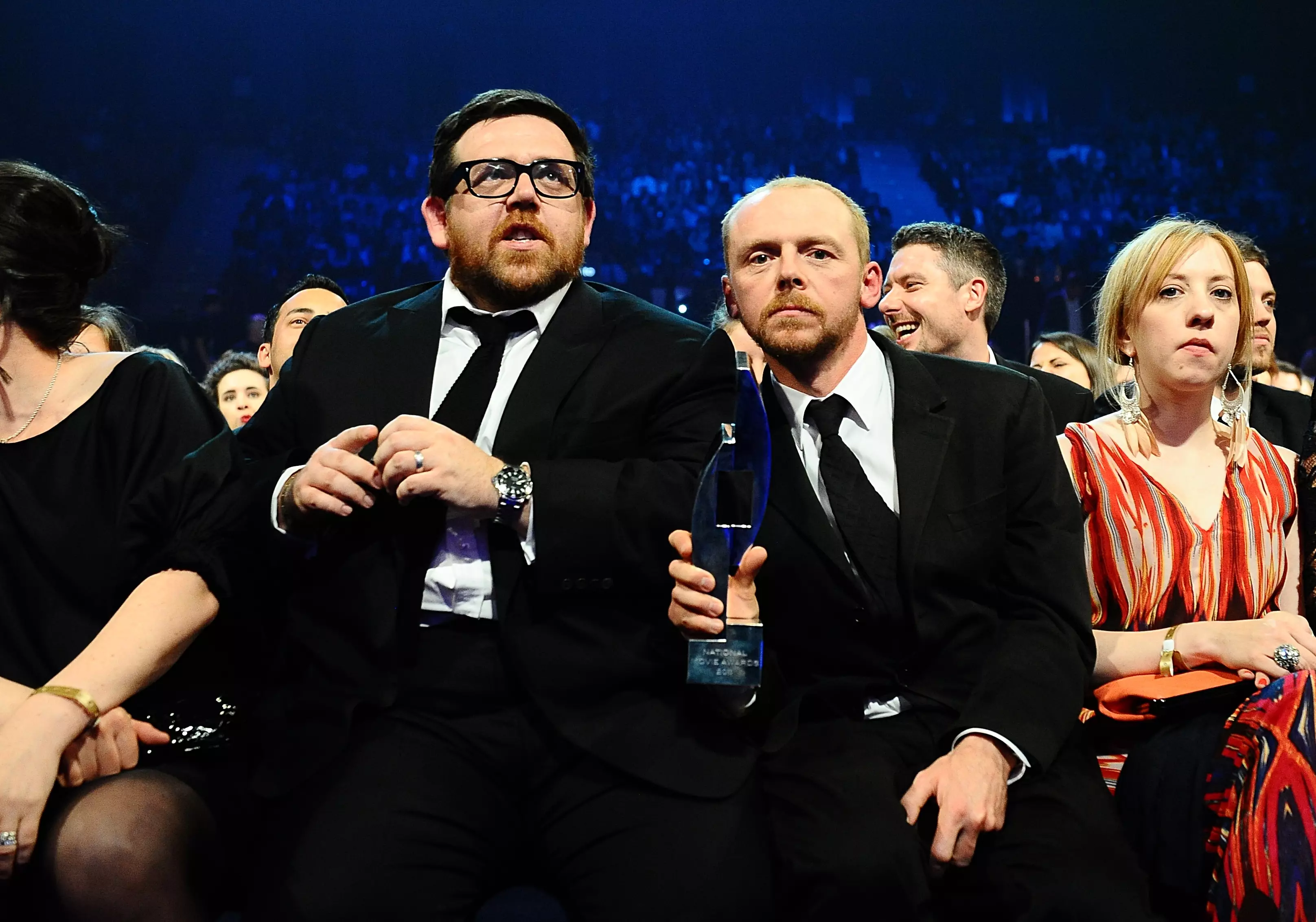Simon Pegg and Nick Frost are reuniting for a new series about ghost hunting.