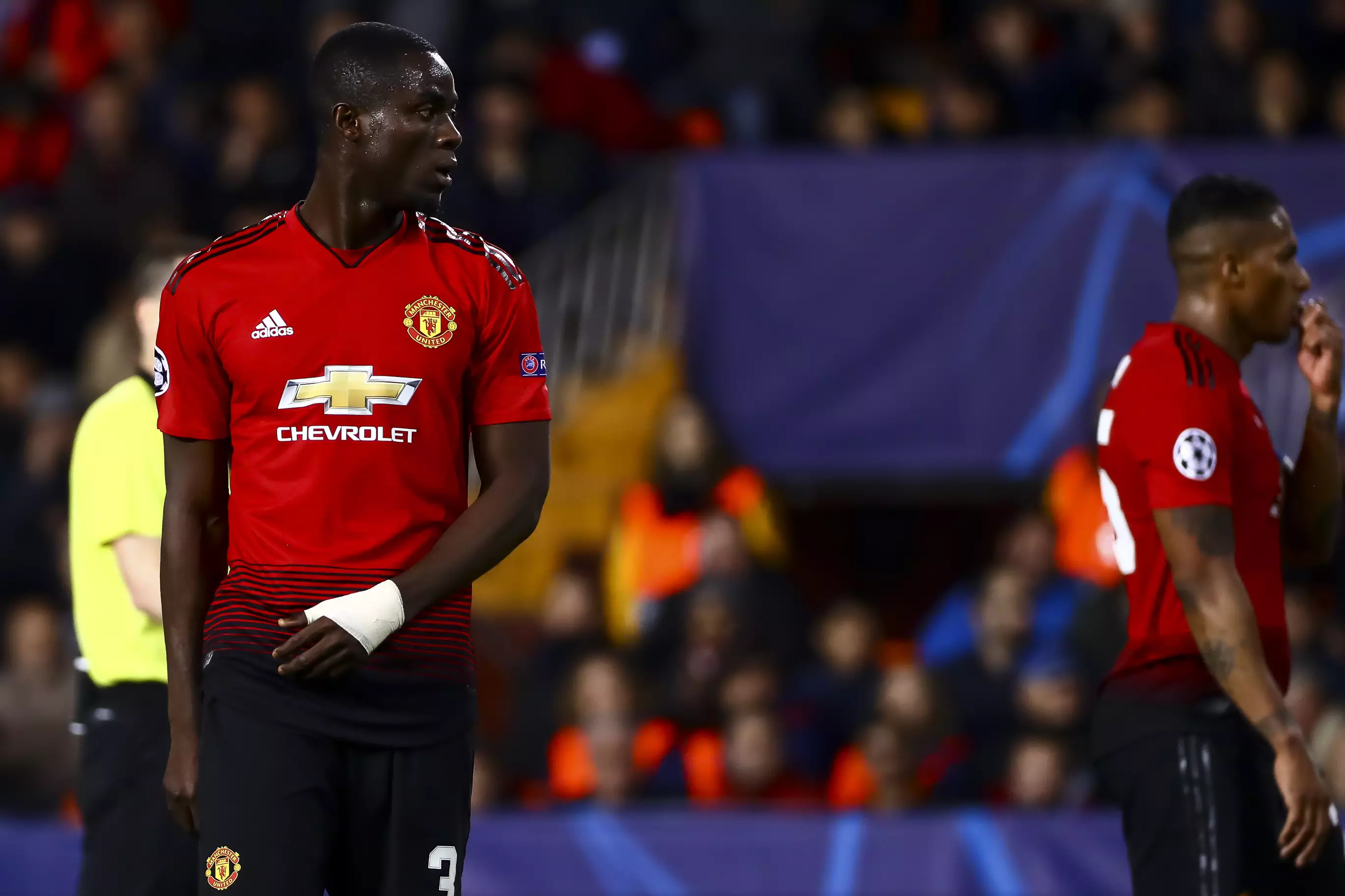 Bailly hasn't played much under Solskjaer. Image: PA Images