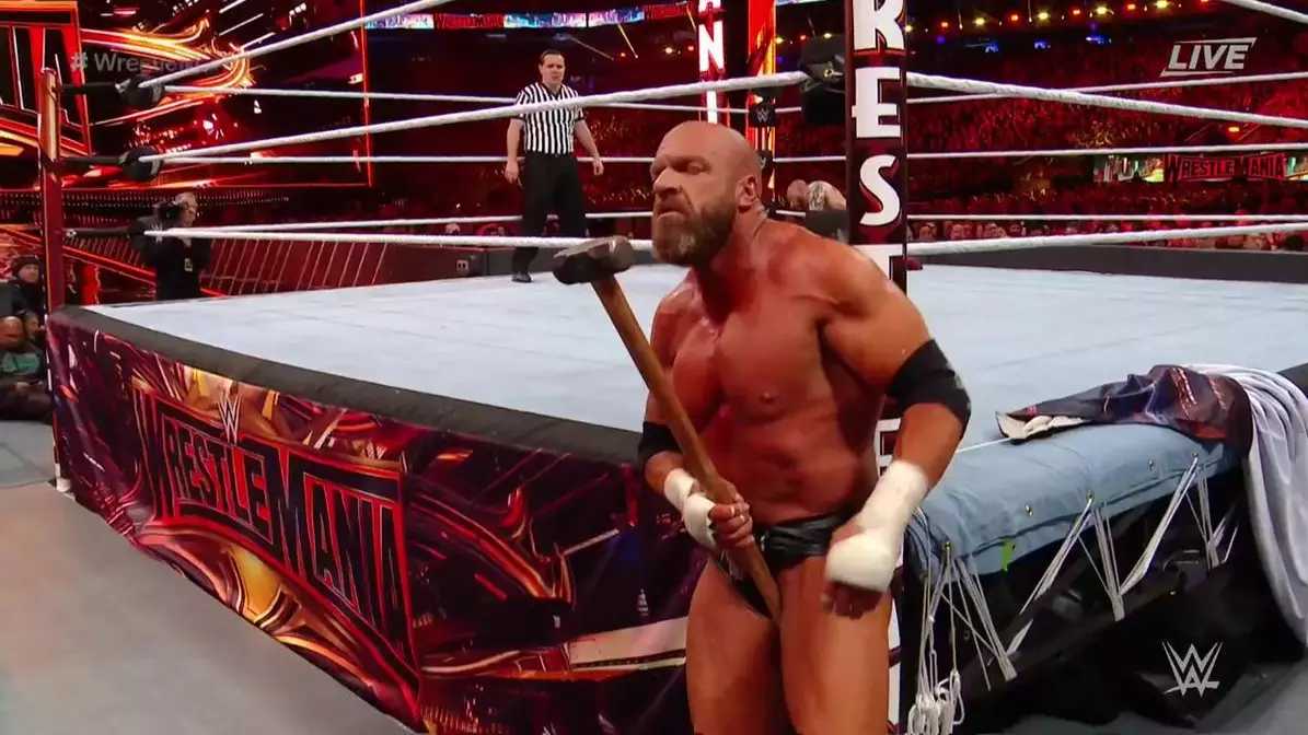 Triple H Vs Batista Result