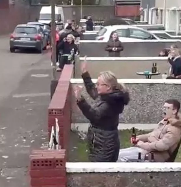 Families partied away in their front gardens during a massive street party (Image: CorkBeo/ WS)