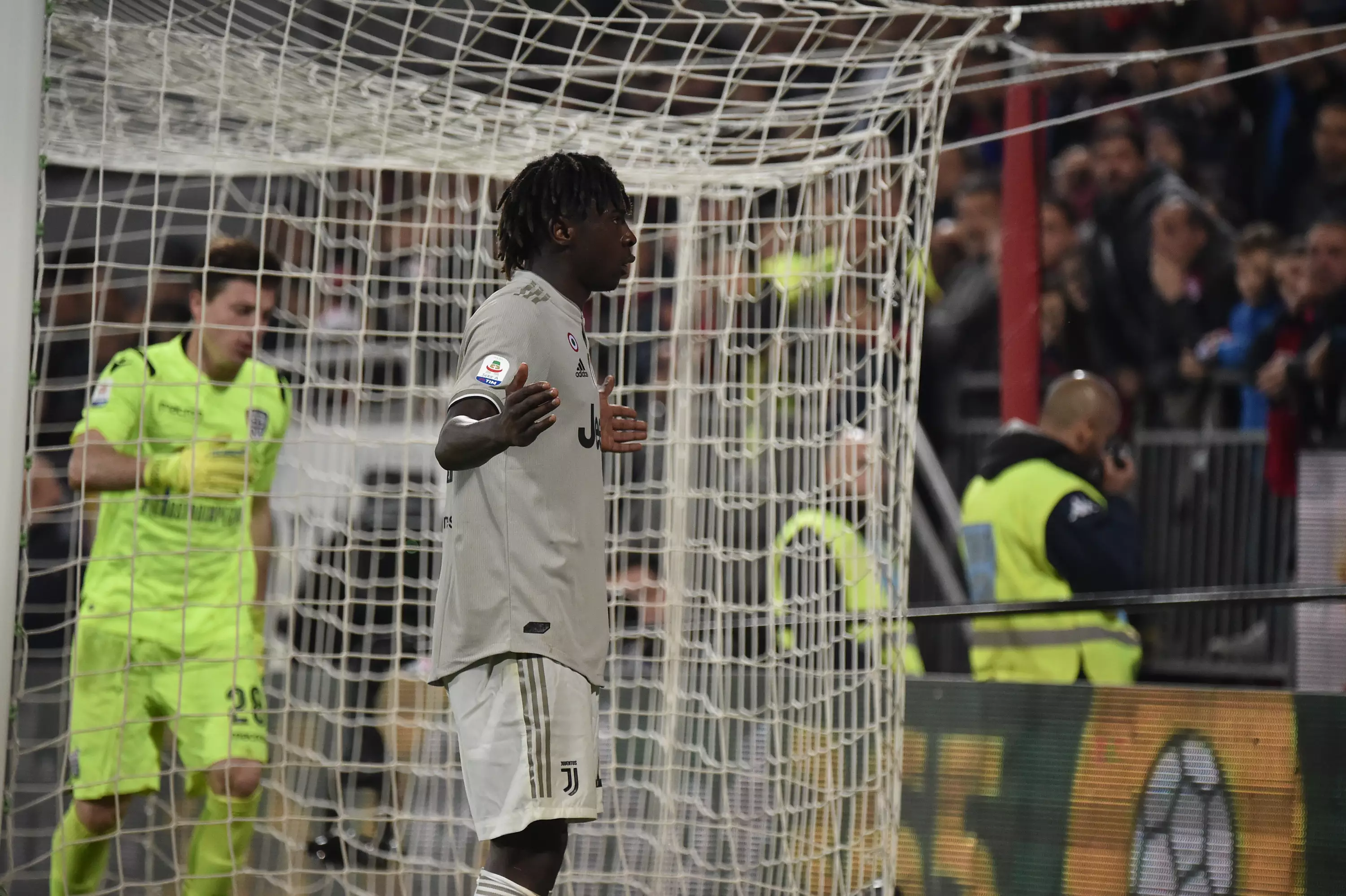 Current Everton striker Moise Kean was racially abused while playing for Juventus this year. (Image