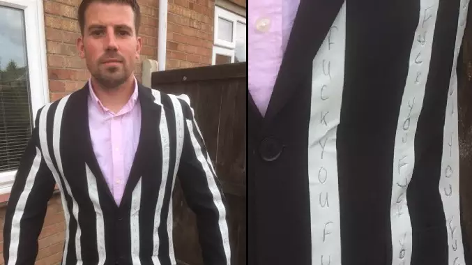 Man Recreates Conor McGregor's 'F*ck You' Suit And Plans To Wear It To Wedding Anniversary