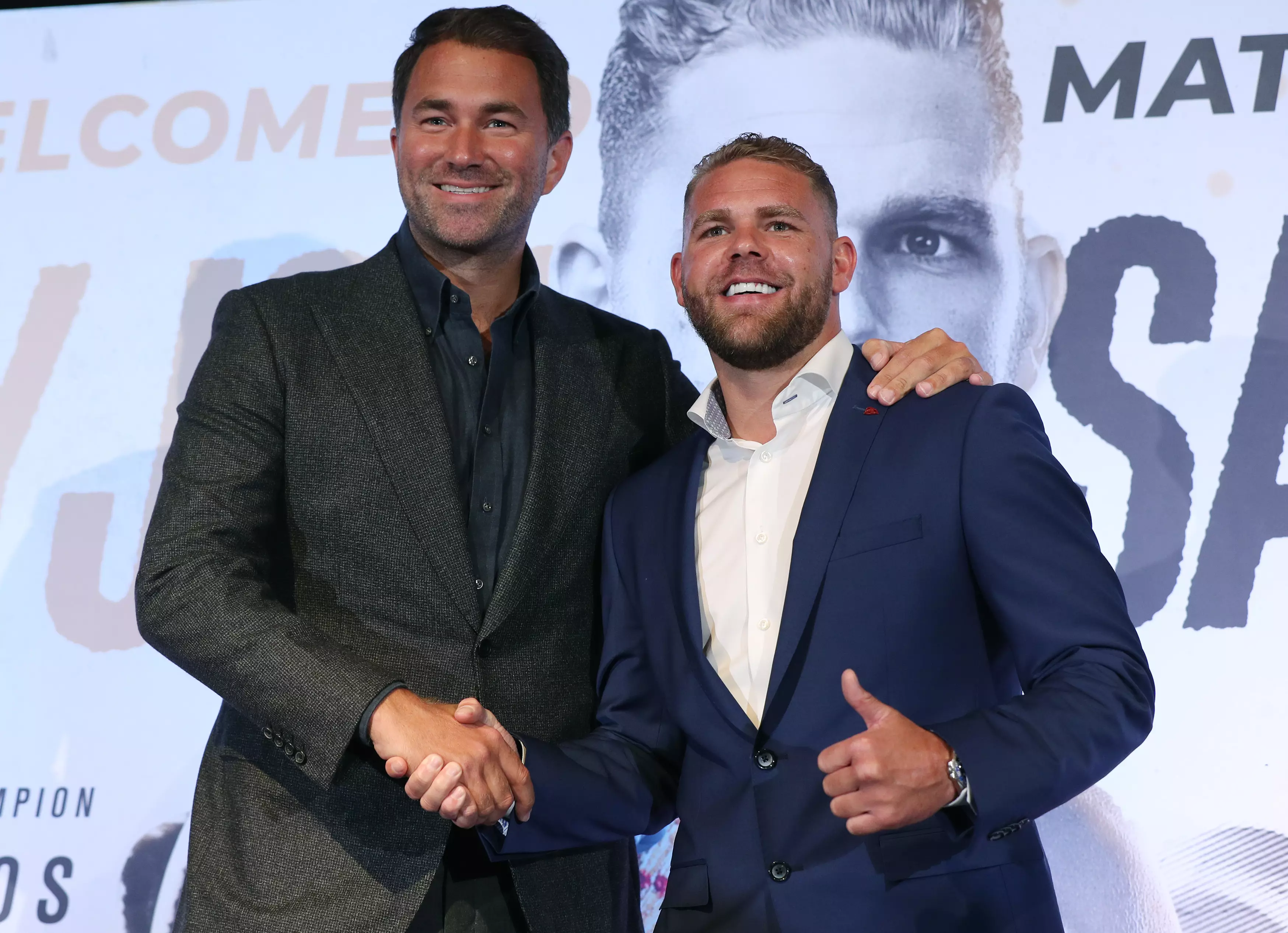 Saunders only signed up with Matchroom Boxing last month. Image: PA Images
