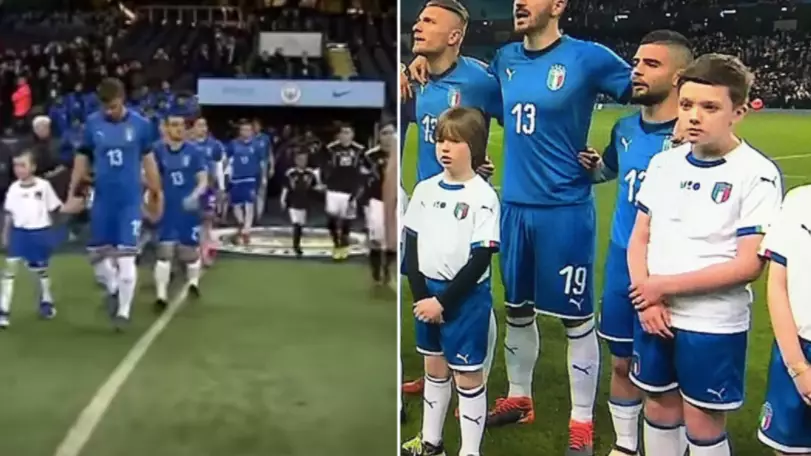 Lorenzo Insigne Always Stands Next To The Tallest Mascot And People Have A Theory 