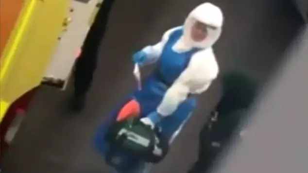 Video of Birmingham Man Taken To Hospital By Medic In Hazmat Suit Sparks UK Coronavirus Scare