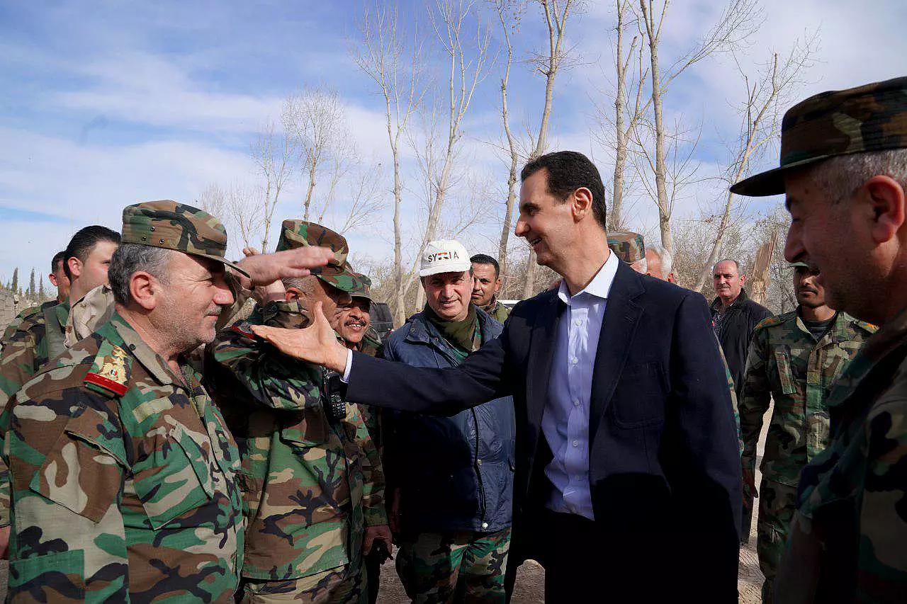 Syrian President Bashar Al-Assad.