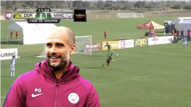 Pep Guardiola's Philosophy At Manchester City Is Being Applied At U12 Level 