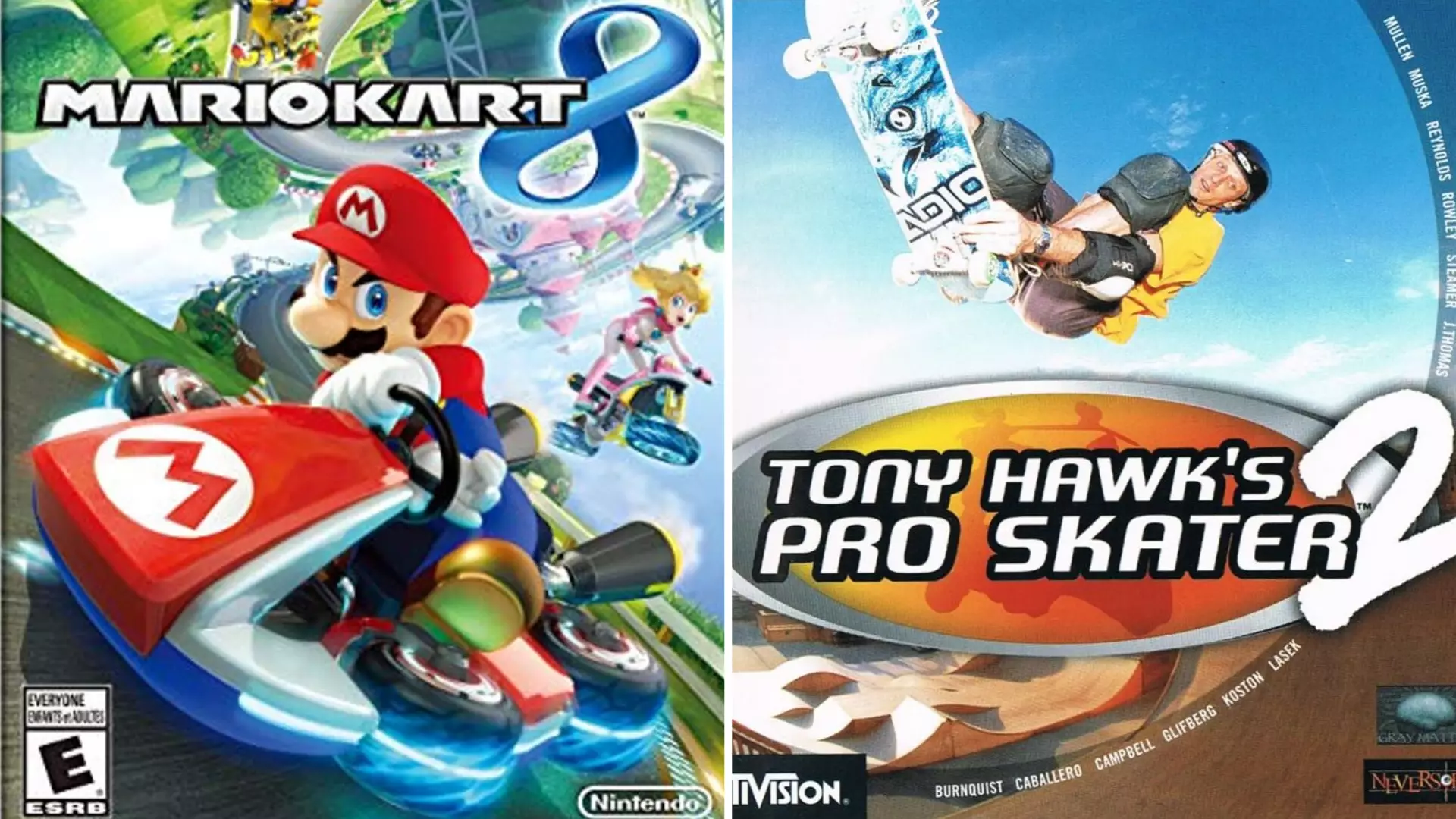 Tony Hawk’s Pro Skater 2 And Mario Kart 8 Feature In The Guardian’s ‘50 Best Games Of The 21st Century’
