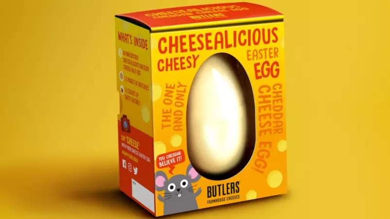 Your Dairy Dreams Have Been Answered As A Cheese Easter Egg Is About To Hit Stores 