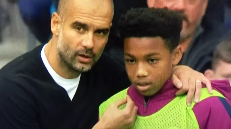 WATCH: The Brilliant Moment Pep Guardiola Gave Instructions To Ball Boy 