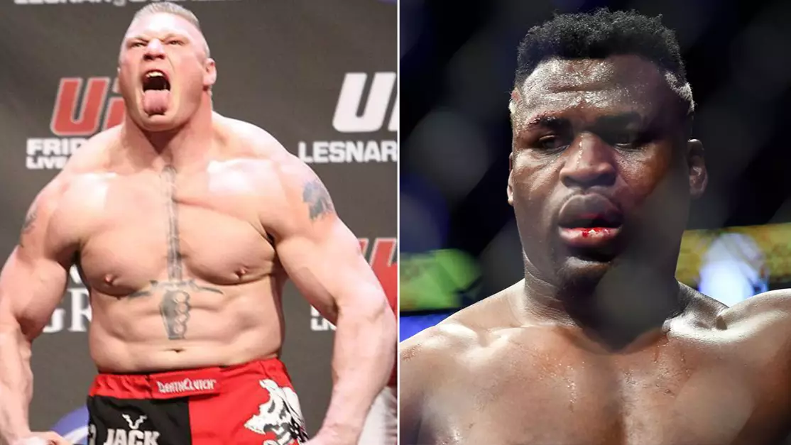 Francis Ngannou Wants To Fight Brock Lesnar In The Biggest MMA Fight Of The Year 