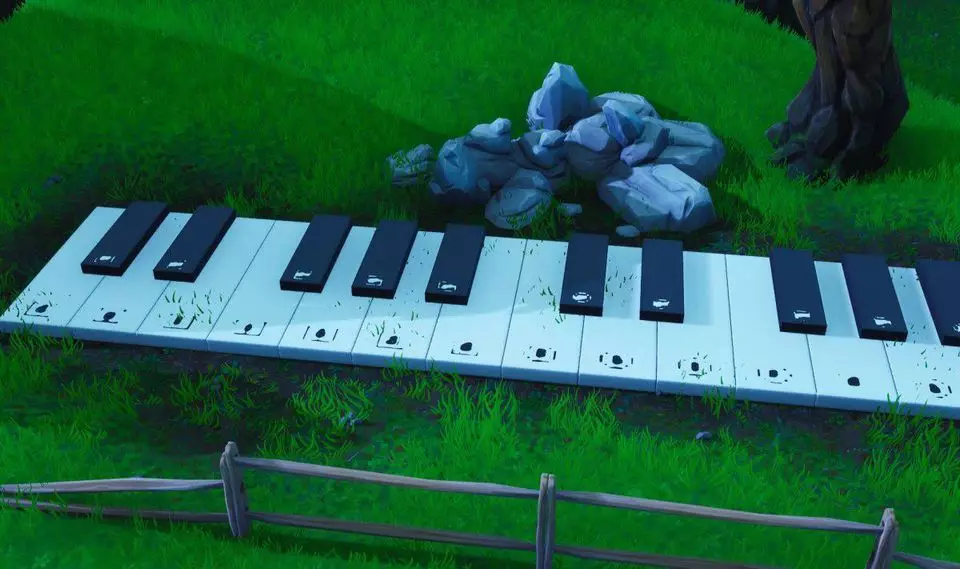 Where To Find The Oversized Piano.