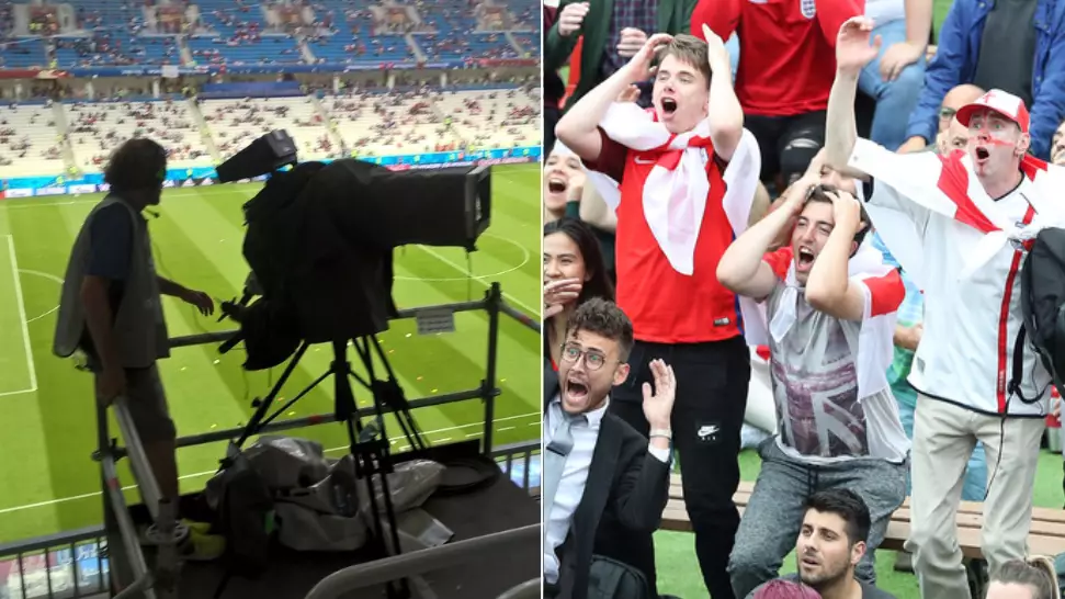 England Fan Travels 10,000 Miles, Spends £170 On A Ticket, For This View Of The Game