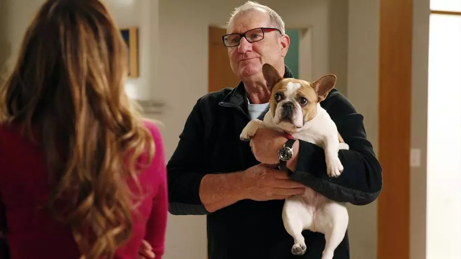 Jay Pritchett is obsessed with his dog Stella in 'Modern Family' (