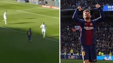 Watch: Lionel Messi's Unbelievable Record Breaking El Clasico Performance