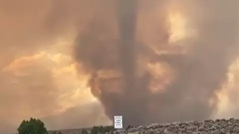 Incredible 'Fire Tornadoes' Spotted In California 