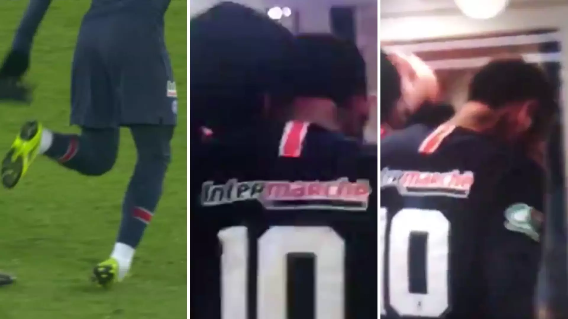 Neymar Bursts Into Tears After He Picked Up An Injury Against Strasbourg