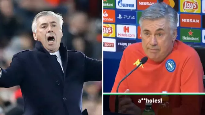 Carlo Ancelotti: "If We Don't Qualify, We Are A**holes"