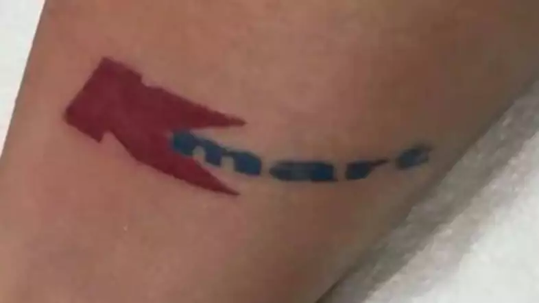 Aussie Woman Gets Kmart Tattoo Because She's Addicted To Shopping