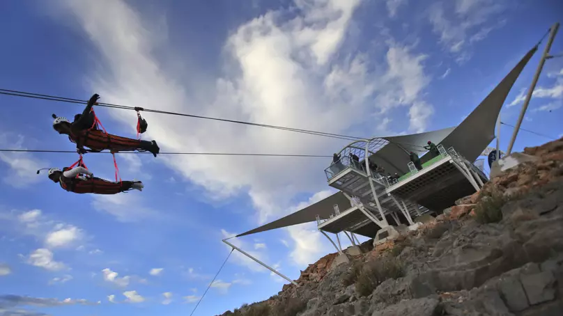 New World Record: The Longest Zip-Line In The World Has Opened In The UAE