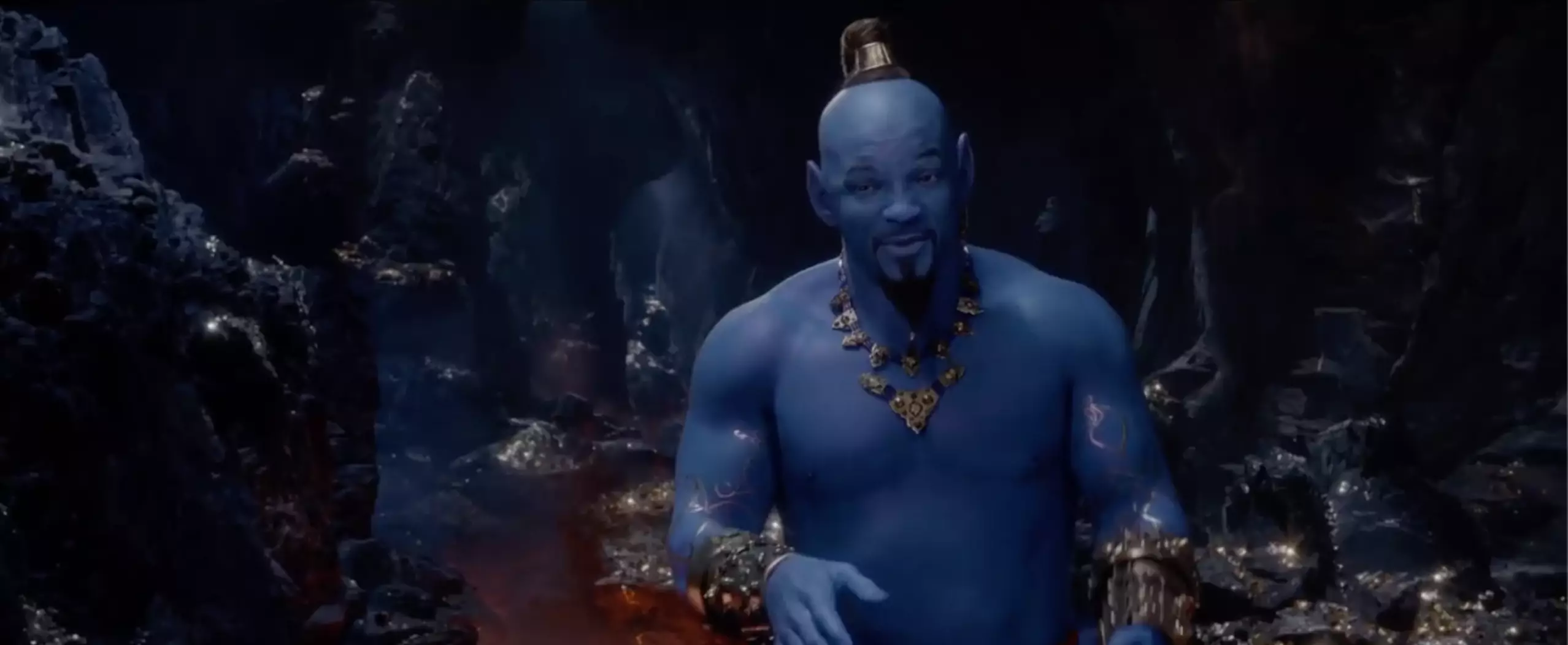 This is Will Smith's Genie.