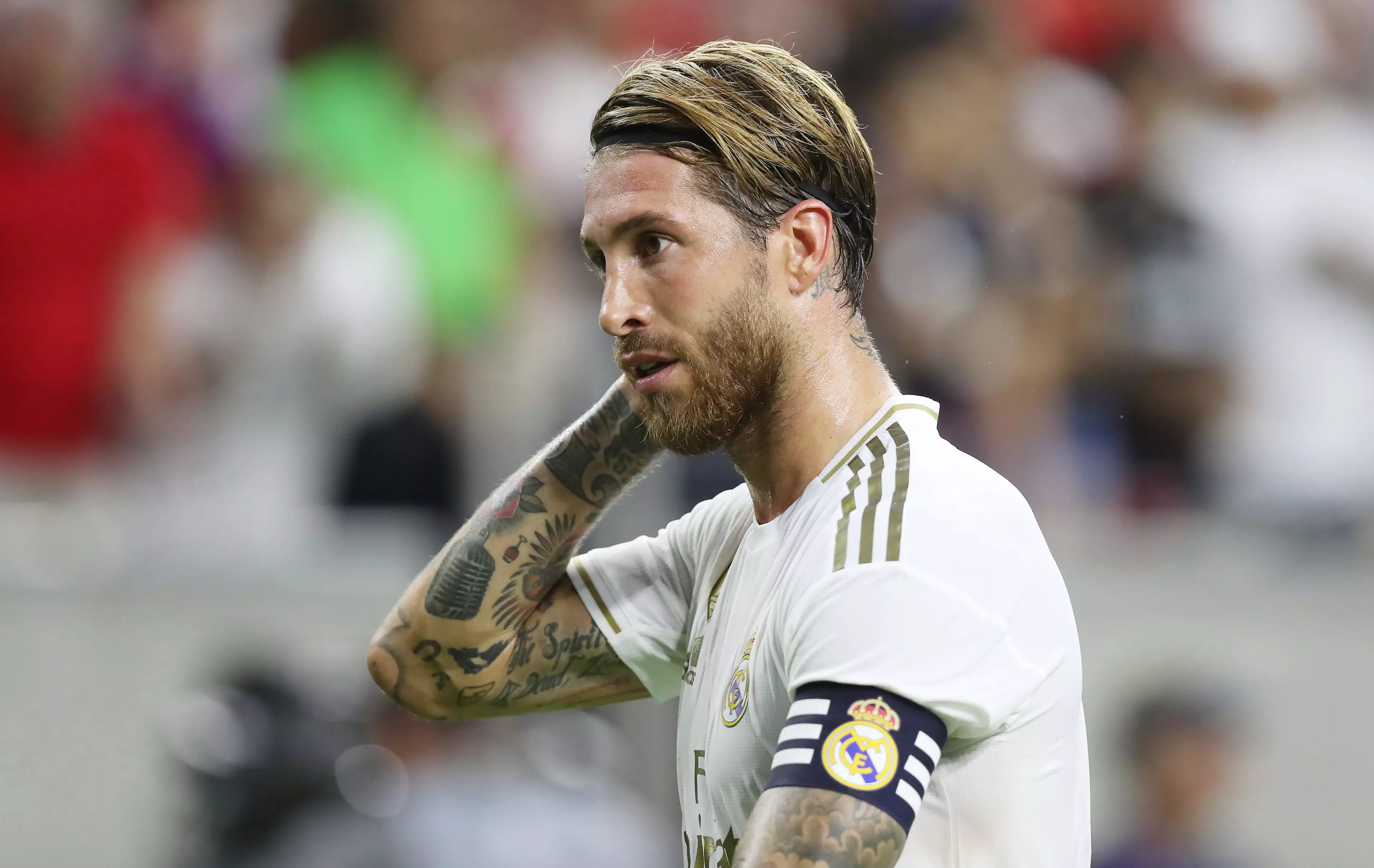 We can't wait to see if Ramos is as much of a sh*thouse off the pitch. Image: PA Images