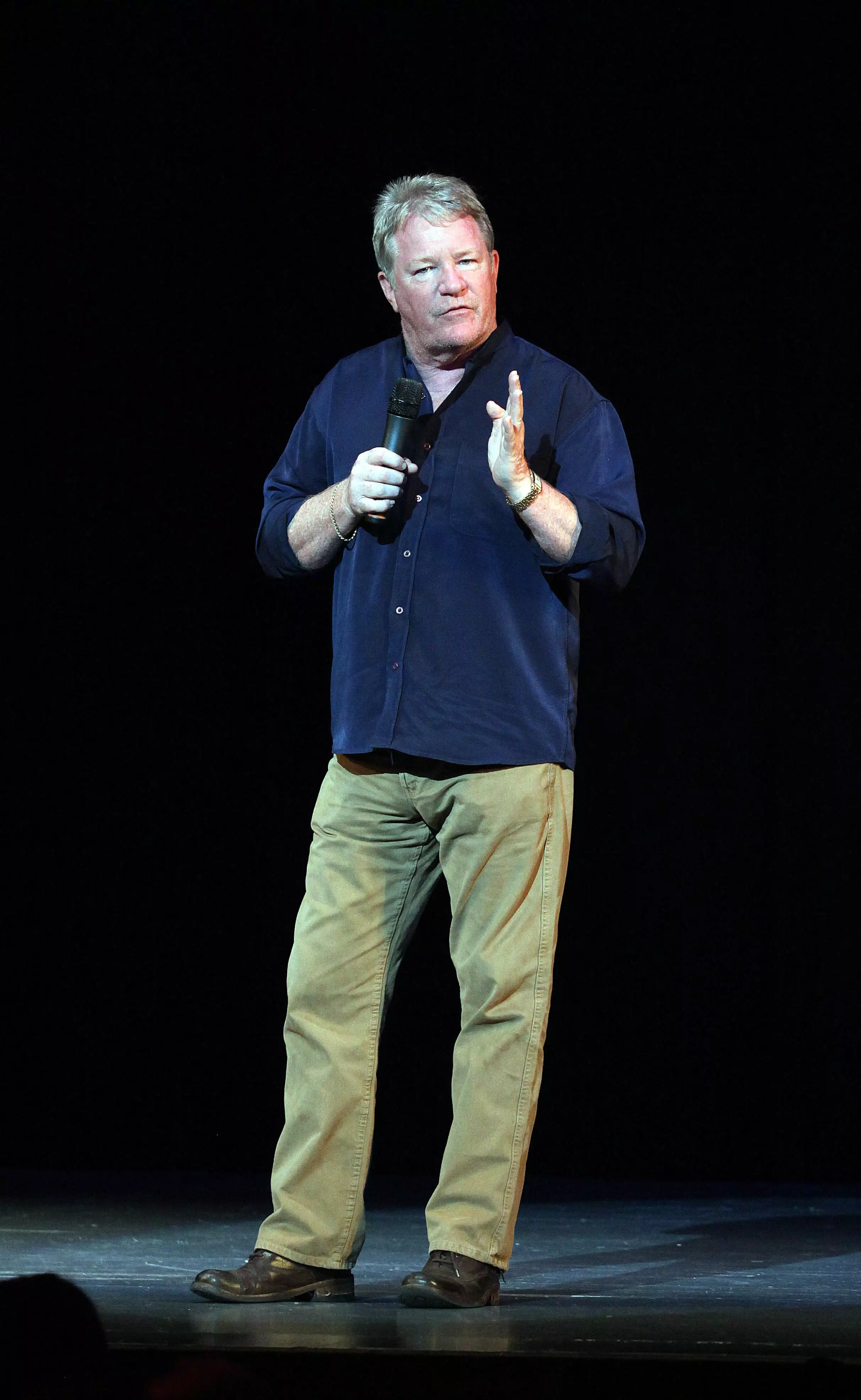 Controversial comedian Jim Davidson was branded a 