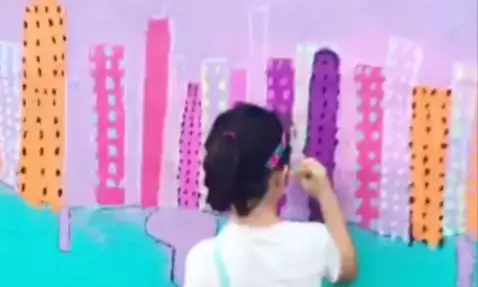 Seven-Year-Old Is Probably A Better Graffiti Artist Than Banksy