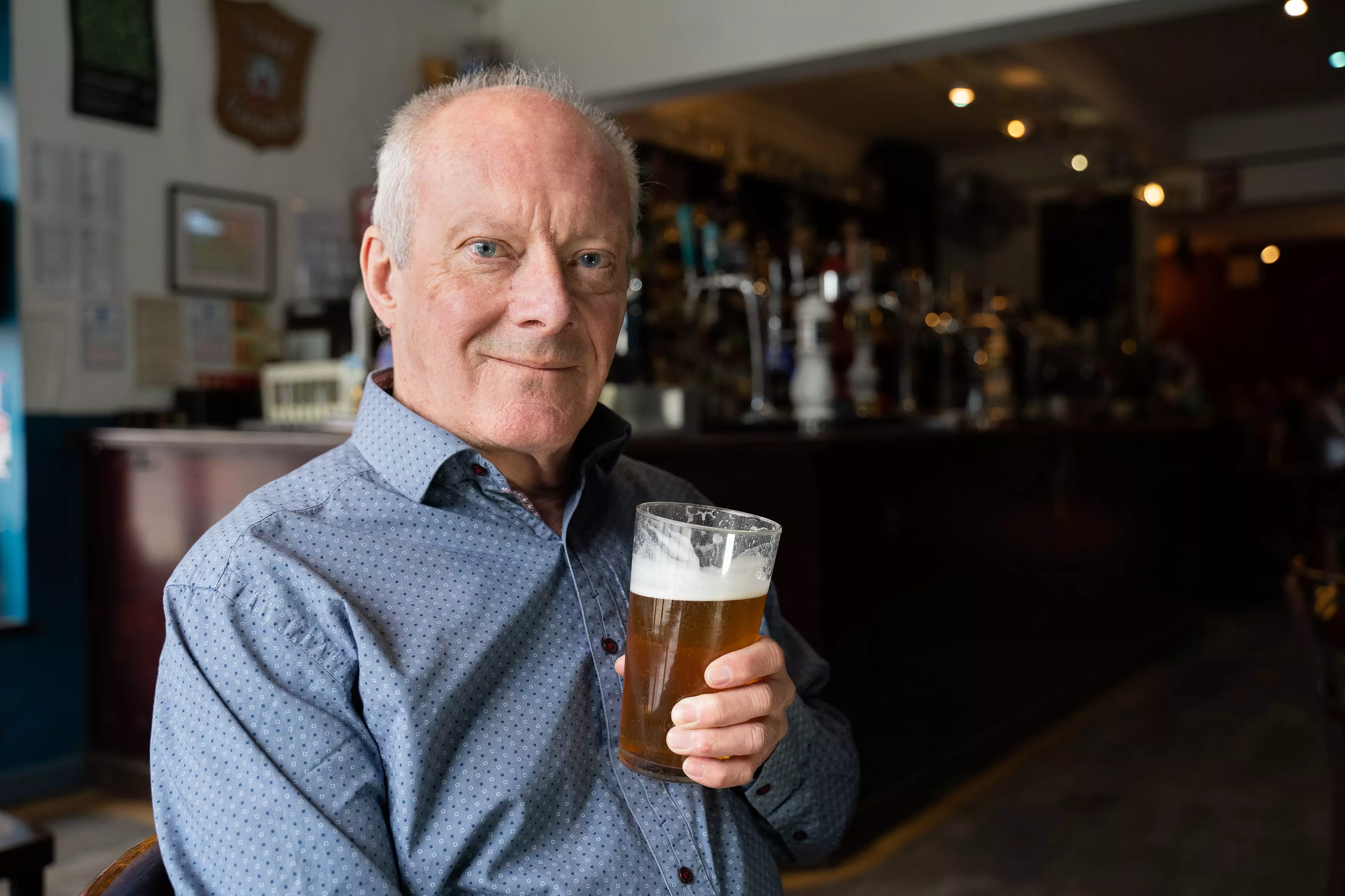 He has visited more than 50,000 pubs over five decades.
