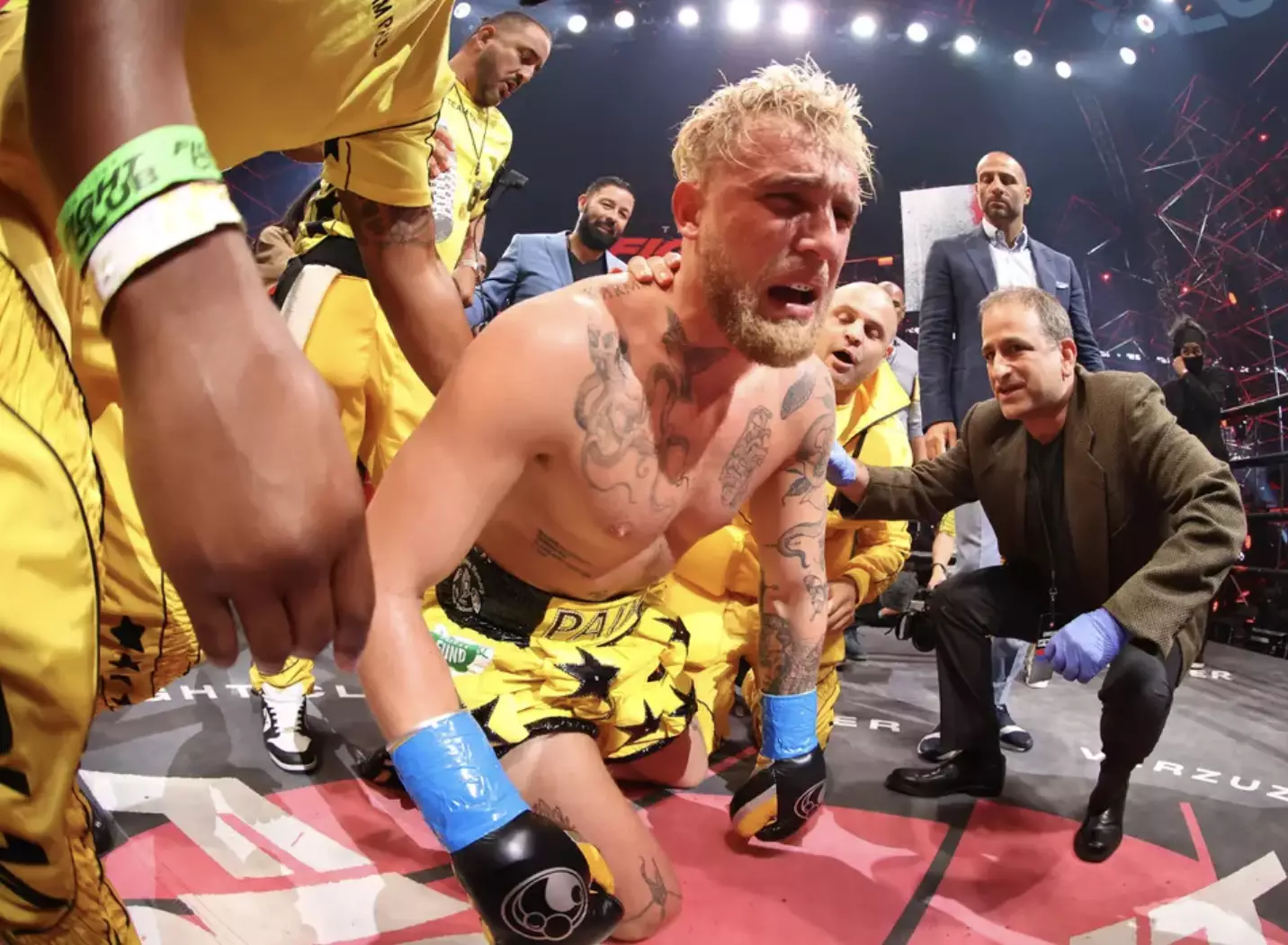 Jake Paul emphatically knocked out former MMA star Ben Askren in his last fight