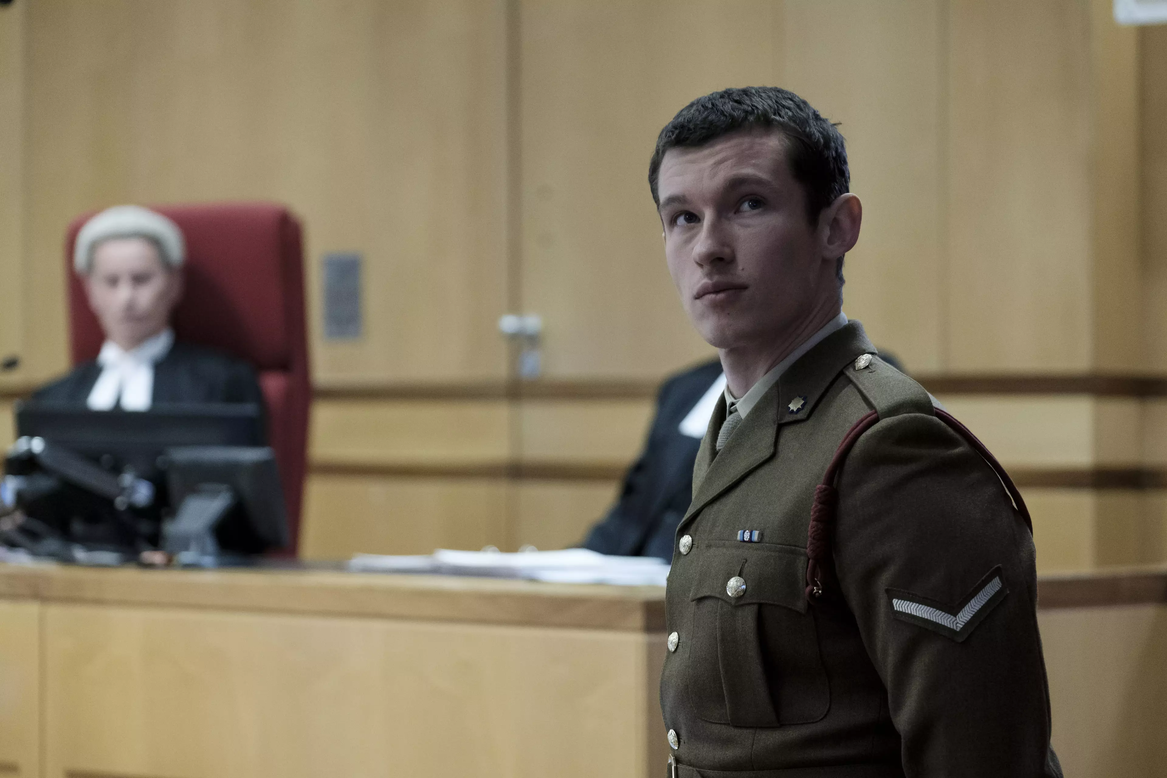 The Capture's lead character Shaun is wrongly convicted of murder