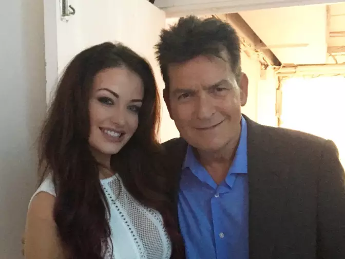 Charlie Sheen's British Girlfriend Opens Up About Their Relationship