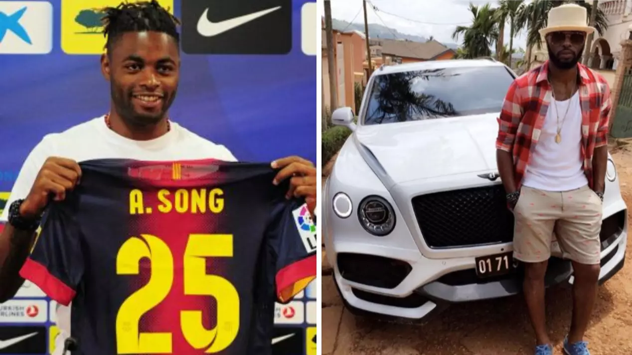 Alex Song Admits He Left Arsenal For Barcelona For Money