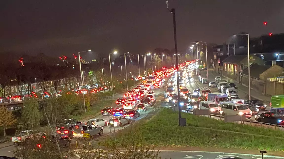 London Experiences Major Pre-Lockdown Congestion With 2,624 Traffic Jams