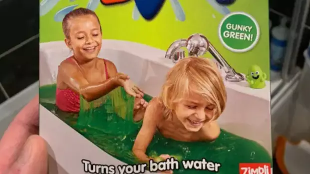 Kids Are Loving £2.99 Powder That Turns Bath Water Into Slime