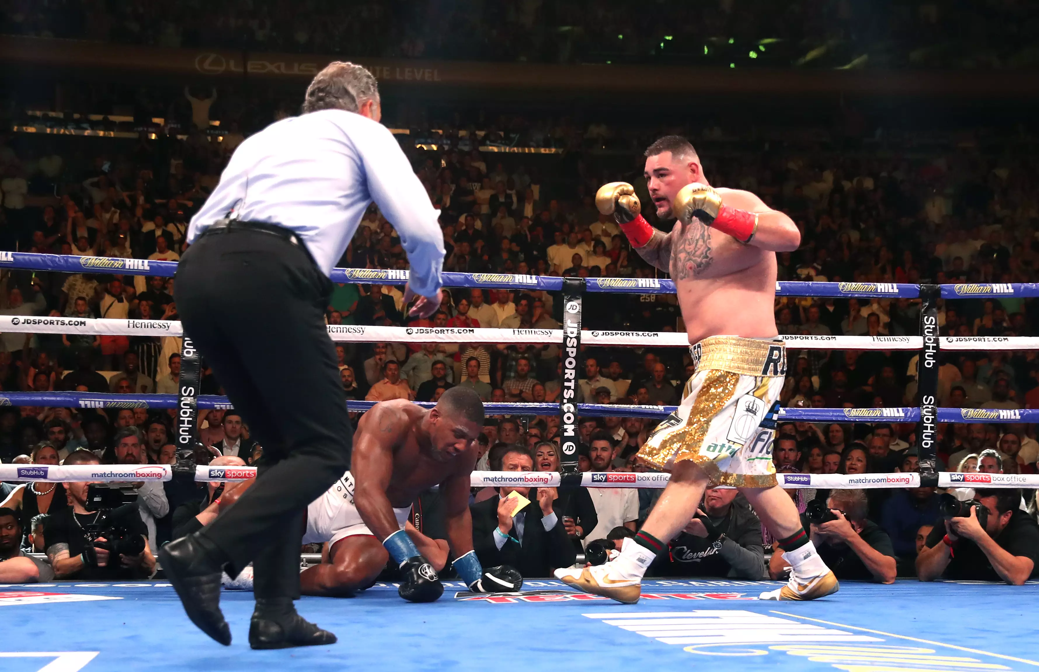 Andy Ruiz Jr knocked Anthony Joshua out in New York, and they'll meet in Saudi Arabia in their rematch
