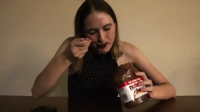 ​Woman Eats Whole 1kg Jar Of Nutella In Less Than Four Minutes