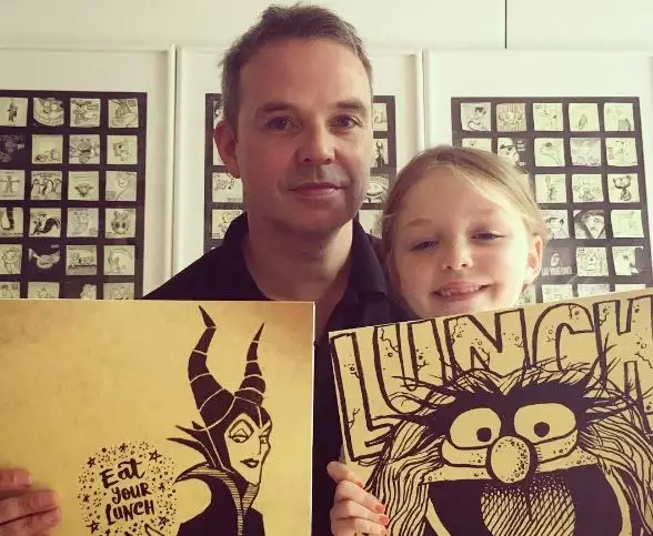 This Dad Draws Post-It Notes For His Daughter’s Lunchbox Every Day