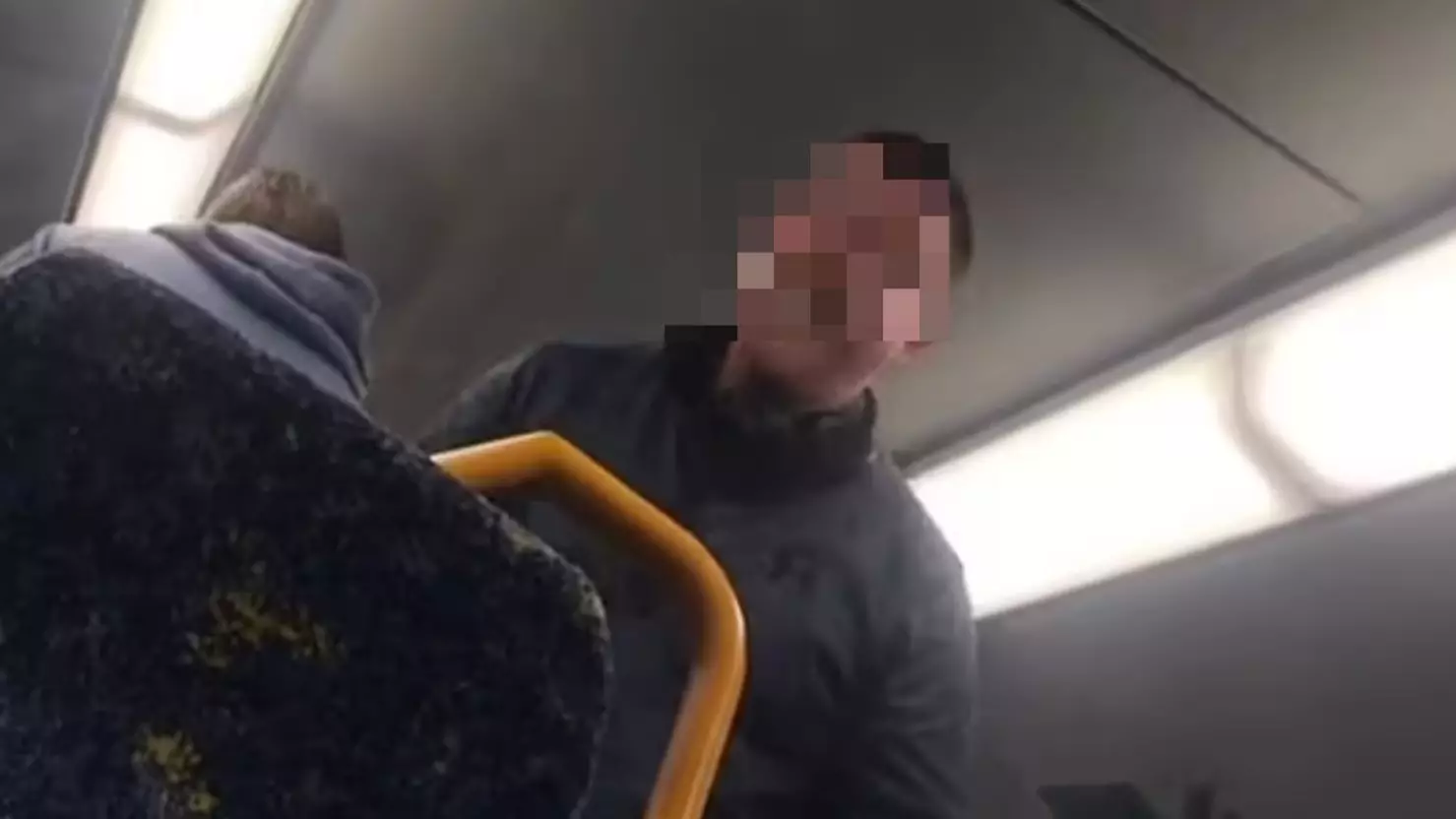 Aussie Men Scream At Teenagers Playing Loud Music On Packed Train