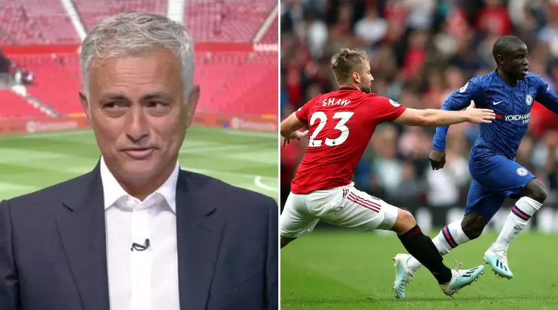 Jose Mourinho Aims Cheeky Dig At Luke Shaw While Paying Tribute To Harry Maguire