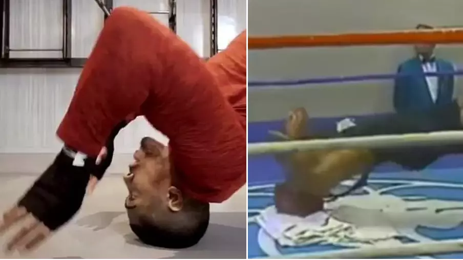 Anthony Joshua's Mike Tyson-Inspired Neck Workout Is Insane 