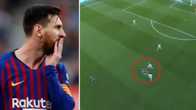 Lionel Messi Produced A Moment Of Brilliance Vs. Betis As He Dribbled Past Four Opponents
