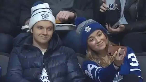 The Actual Selfie Taken With Reluctant Ice Hockey Fan In Viral Video Is Here